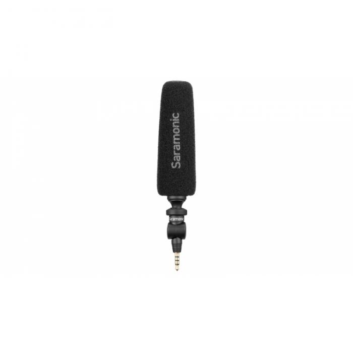 Микрофоны - Condenser microphone Saramonic SmartMic5S with mini Jack TRRS connector - быстрый заказ от производителя