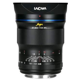 Laowa Venus Optics Argus 33 mm f/0.95 APO CF lens for Sony E