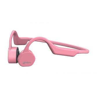 Headphones - Wireless headphones with bone conduction technology Vidonn F3 - pink - quick order from manufacturer