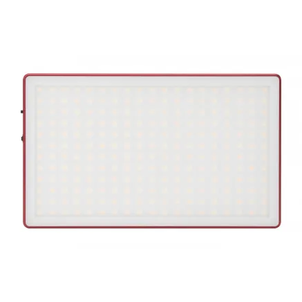 Yongnuo YN125 II LED zibspuldze - WB (3200 K - 5600 K), sarkana