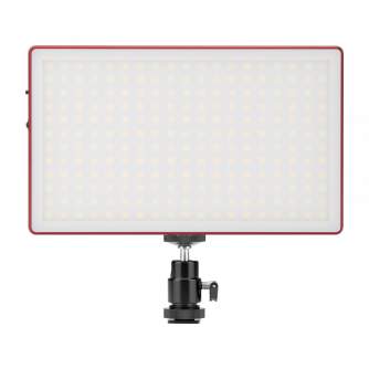 On-camera LED light - Yongnuo YN125 II LED Flash - WB (3200 K - 5600 K), Red - quick order from manufacturer