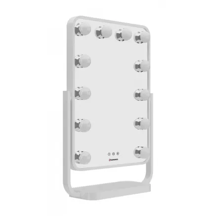 Humanas HS-HM01 White make-up mirror with LED lighting