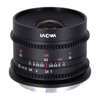 CINEMA Video objektīvi - Lens Venus Optics Laowa 9 mm T2,9 Zero-D Cine for Canon RF - ātri pasūtīt no ražotāja