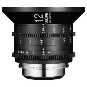 CINEMA видео объективы - Venus Optics Laowa 12mm T2.9 Zero-D Cine Lens for Canon RF - быстрый заказ от производителя