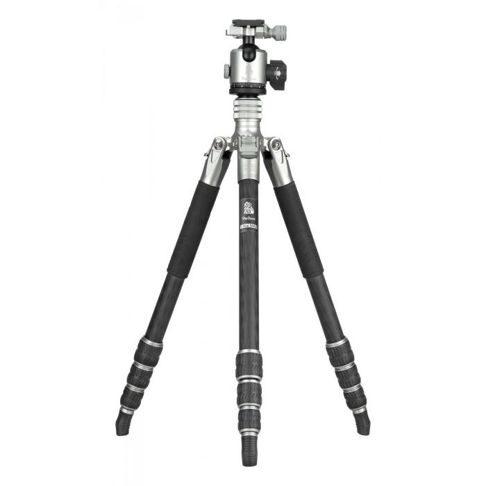 Photo Tripods - Fotopro T-Roc Max Silver-Black Tripod - quick order from manufacturer