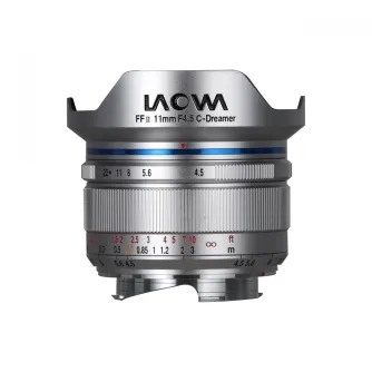 Tālmēra objektīvi - Laowa 11 mm f/4,5 FF RL for Leica M - silver - ātri pasūtīt no ražotāja