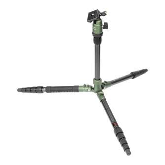 Штативы для фотоаппаратов - Fotopro X-go Gecko tripod with FPH-42Q Ballhead green brown - быстрый заказ от производителя