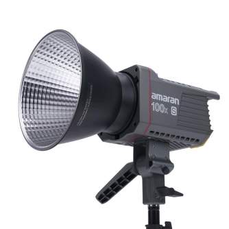 Monolight Style - Amaran COB 100x S Ultra-High Color Quality 100W Output Bi-Color Bowens Mount Point-Source LED - buy today in store and with delivery