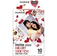 Картриджи для инстакамер - Fujifilm Instax Mini 1x10 Heart Sketch - купить сегодня в магазине Master Foto и с доставкой Лучший выбор профессионаловКартриджи для инстакамер - Fujifilm Instax Mini 1x10 Heart Sketch - купить сегодня в магазине Master Foto и с доставкой Лучший выбор профессионалов