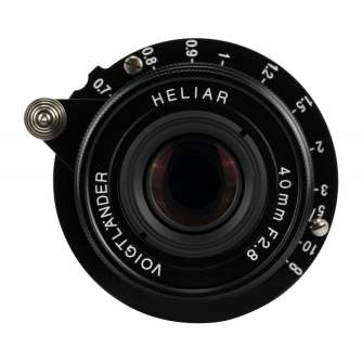 Lenses - Voigtlander Heliar 40 mm f/2.8 lens for M39 - black - quick order from manufacturer