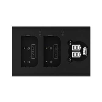 Chargers for Camera Batteries - Newell DL-USB-C dual-channel charger for BLX-1 batteries for Olympus - quick order from manufacturer