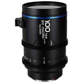 CINEMA видео объективы - Laowa Venus Optics 100 mm T2.9 Cine Macro APO lens for Canon EF - быстрый заказ от производителя