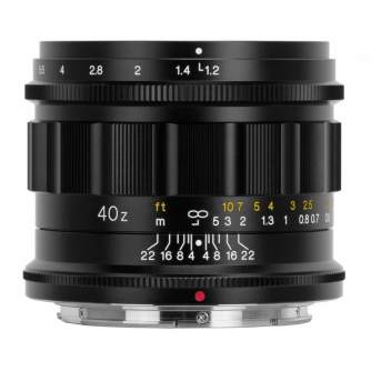 Lenses - Voigtlander Nokton 40 mm f/1.2 lens for Nikon Z - quick order from manufacturer