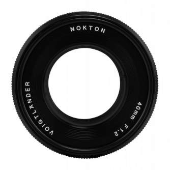 Lenses - Voigtlander Nokton 40 mm f/1.2 lens for Nikon Z - quick order from manufacturer