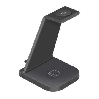 Kameras bateriju lādētāji - Newell induOne N-YM-UD21 inductive charger for 3 mobile devices - black - ātri pasūtīt no ražotāja