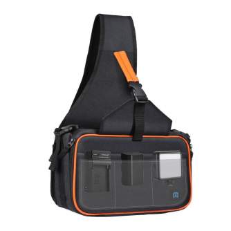 Plecu somas - Puluz Shoulder Backpack with Removable Lens Bag - perc šodien veikalā un ar piegādi
