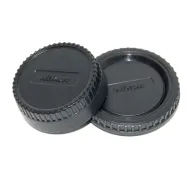 Lens Caps - Caruba Rear Lens and Body Cap for Nikon - quick order from manufacturerLens Caps - Caruba Rear Lens and Body Cap for Nikon - quick order from manufacturer
