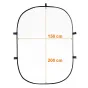 Backgrounds - Walimex pro 2in1 Foldabel Background b/w 150x200 - quick order from manufacturer