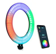 LED кольцевая лампа - Weeylite WE-10S Full RGB Ringlight 18 inch - быстрый заказ от производителя Лучший выбор профессионаловLED кольцевая лампа - Weeylite WE-10S Full RGB Ringlight 18 inch - быстрый заказ от производителя Лучший выбор профессионалов