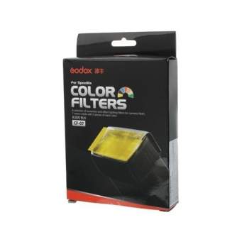 Piederumi kameru zibspuldzēm - Godox Krāsu filtri kameras zibspuldzei 39x80mm CF-07 - perc šodien veikalā un ar piegādi