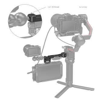 Video stabilizatoru aksesuāri - SMALLRIG 3026 MONITOR MOUNT FOR RONIN RS2/RSC2 3026 - ātri pasūtīt no ražotāja