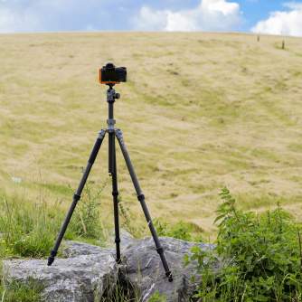 Штативы для фотоаппаратов - Fotopro Sherpa Max tripod - grey - быстрый заказ от производителя