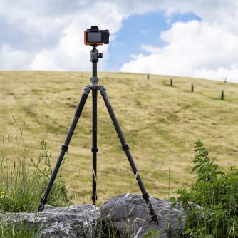 Штативы для фотоаппаратов - Fotopro Sherpa Max tripod - grey - быстрый заказ от производителя