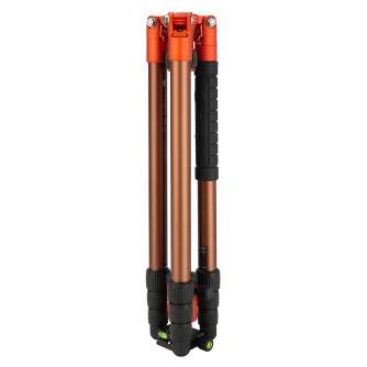 Photo Tripods - Fotopro X-go Chameleon tripod with FPH-52Q ball-head Orange-brown - quick order from manufacturer