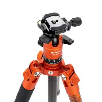 Photo Tripods - Fotopro X Aircross 2 Carbon Tripod Oranje Aircross 2 Orange - quick order from manufacturer