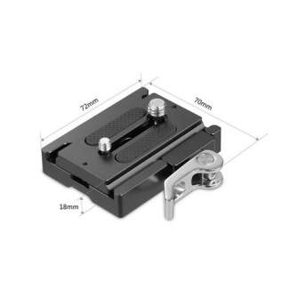 Accessories for rigs - SmallRig 2144 Quick Release Klem en Plate (Compatible met Arca type) 2144B - buy today in store and with delivery
