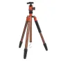 Photo Tripods - Fotopro X-go Predator tripod with FPH-62Q ballhead - orange-brown - quick order from manufacturer