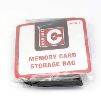 Карты памяти - Caruba Memory Card Bag (meer dan 4xCF / 8xSD) MCB 1 - быстрый заказ от производителя