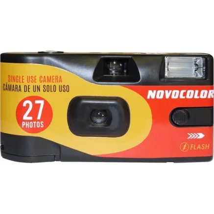 Novocolor 400-27 Flash filmu kamera, melna ISO 400 C41 Krāsu filma