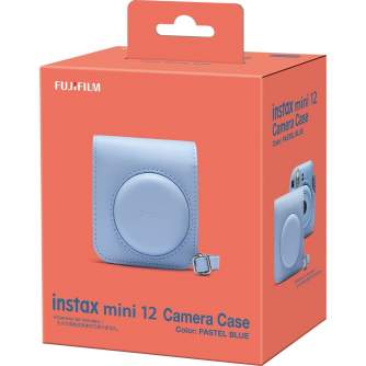 Koferi Instant kameram - Case instax Mini 12 Pastel Blue - perc šodien veikalā un ar piegādi
