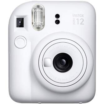 Momentfoto kamera - Instant Camera Instax Mini 12 Clay White - perc šodien veikalā un ar piegādi