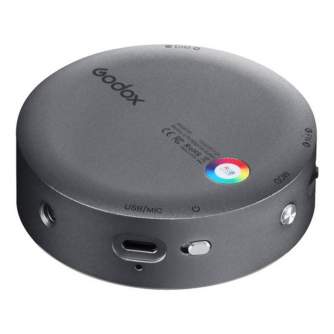 On-camera LED light - Godox R1 Mobile RGB LED light(Grey body) - quick order from manufacturer