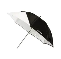 Зонты - Westcott 43"/109cm Optical White Satin Collapsible with Removable Black Cover - быстрый заказ от производителяЗонты - Westcott 43"/109cm Optical White Satin Collapsible with Removable Black Cover - быстрый заказ от производителя