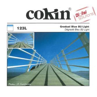 Square and Rectangular Filters - Cokin Filter X123L Gradual Blue B2-Light - quick order from manufacturer