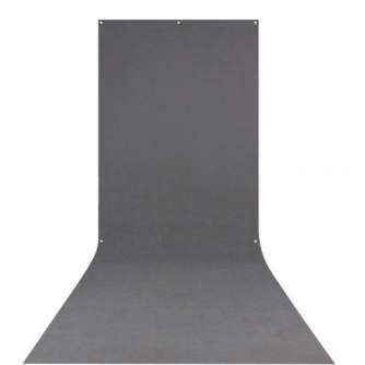 Backgrounds - Westcott X-Drop Wrinkle-Resistant Backdrop - Neutral Gray Sweep (5 x 12) - quick order from manufacturer