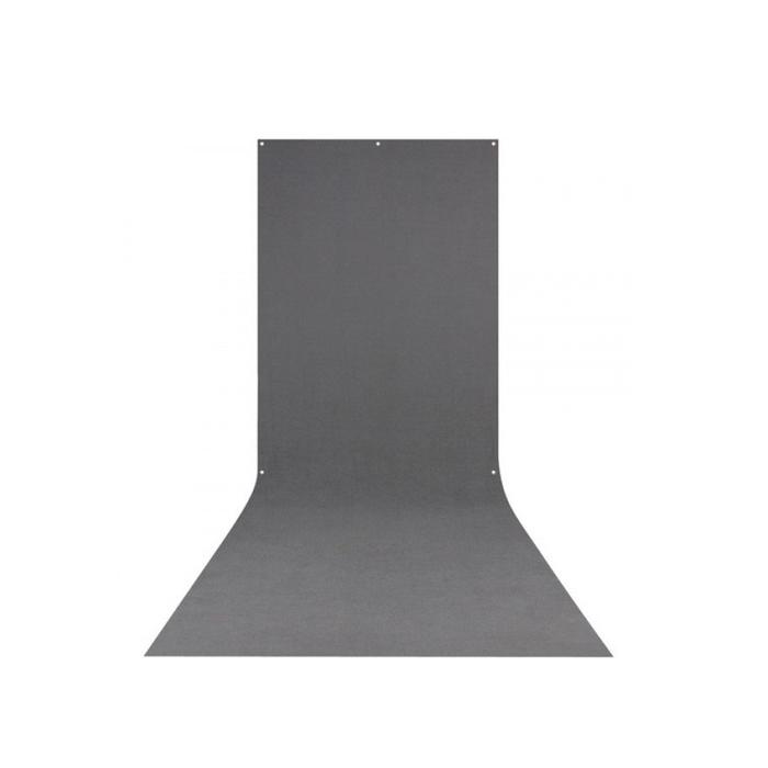 Backgrounds - Westcott X-Drop Wrinkle-Resistant Backdrop - Neutral Gray Sweep (5 x 12) - quick order from manufacturer