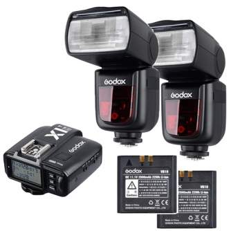 Вспышки на камеру - Godox Speedlite V860II Olympus/Panasonic Duo X1 Trigger Kit - быстрый заказ от производителя