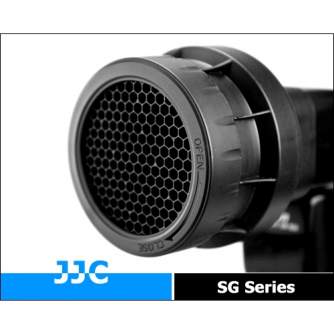Piederumi kameru zibspuldzēm - JJC 3-in-1 Honeycomb Grid for Canon 580 EX /580 EX II - ātri pasūtīt no ražotāja