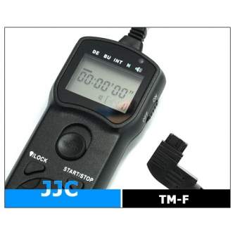 Kameras pultis - JJC Wired Timer Remote Controller TM-F (Sony RM-S1AM) - ātri pasūtīt no ražotāja