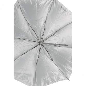 Foto lietussargi - Westcott 43"/109cm Optical White Satin Collapsible - ātri pasūtīt no ražotāja