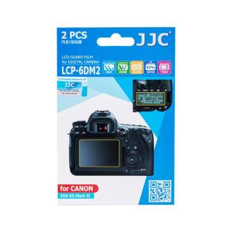 Kameru aizsargi - JJC LCP-6D MarkII Screen Protector - perc šodien veikalā un ar piegādi