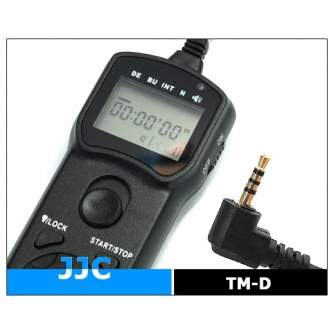 Kameras pultis - JJC Wired Timer Remote Controller TM-D (Panasonic DMW-RS1) - ātri pasūtīt no ražotāja