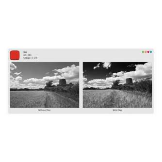 Square and Rectangular Filters - Cokin Filter P003 Red - quick order from manufacturer