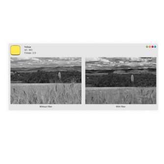 Kvadrātiskie filtri - Cokin Filter P001 Yellow - ātri pasūtīt no ražotāja