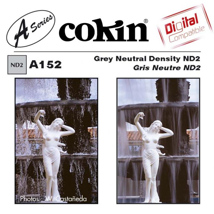 Graduated Filters - Cokin Filter A152 Neutral Grey ND2 (0.3) - quick order from manufacturer