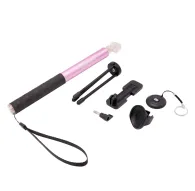 Sortimenta jaunumi - Caruba Selfie Stick Large Bluetooth - Pink - ātri pasūtīt no ražotājaSortimenta jaunumi - Caruba Selfie Stick Large Bluetooth - Pink - ātri pasūtīt no ražotāja